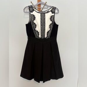 White House Black Market tuxedo dress
